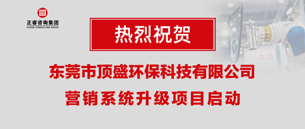 東莞市頂盛環(huán)?？萍加邢薰緺I銷系統(tǒng)升級項目啟動