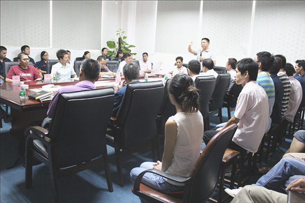 2014年9月30日，今泰管理升級(jí)誓師大會(huì)召開